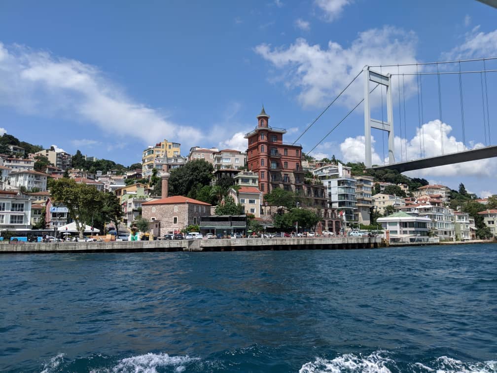 İstanbul'un tarihi sokaklarında yürüyüş